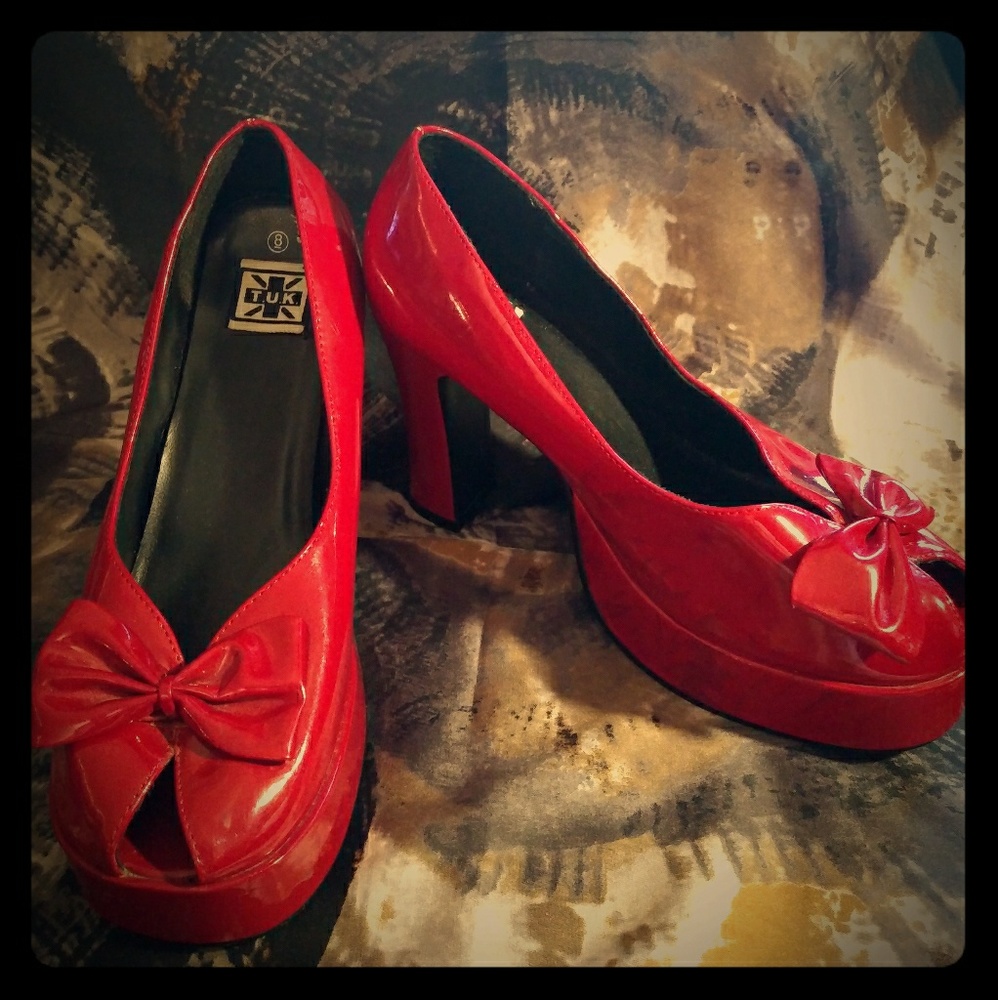TUK Peep Toe Shoe